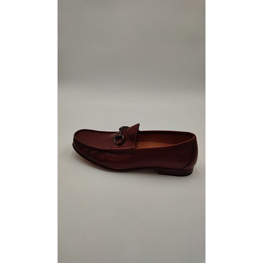 Quince Women Calfskin Leather Horsebit Loafer Brandy Shoes 11